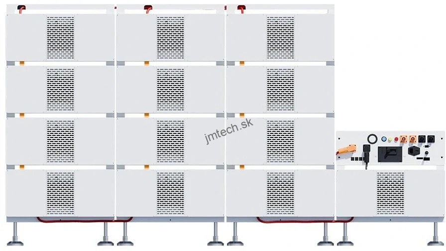 DEYE BOS-B208 Pro-A3 Batériový set s BMS, 208.9 kWh, 13 batérií, HV