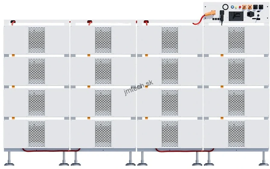 DEYE BOS-B256 Pro-A3 Batériový set s BMS, 257.2 kWh, 16 batérií, HV