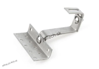 Úchyt pod škridlu, s dvojitým nastavením, dlžka sedlovky 140mm