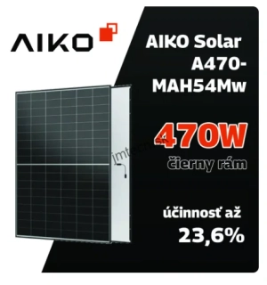 Aiko Neostar 2S A450-MAH54Mw 450Wp čierny rám