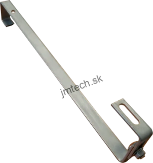 Úchyt „S” 30x4 mm, dĺžka 470 mm, s reguláciou