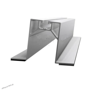 Profil Plechova krytina 60x400mm, EPDM