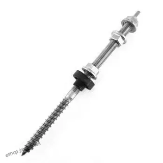 Závesná kombi skrutka M10x300mm,so sadou 3 matíc a EPDM tesnením