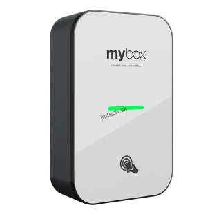 Wallbox MyBox HOME 11kW 2.gen - kábel Typ 2, 5m, biele sklo