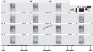 DEYE BOS-B240 Pro-A3 Batériový set s BMS, 241.1 kWh, 15 batérií, HV