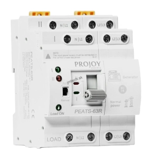 PROJOY Automatický prepínač PEATS-63R  4P 63A 3-fázový